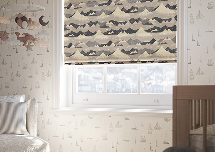 Serene Summit, Breeze - Roman Blind - Image 5